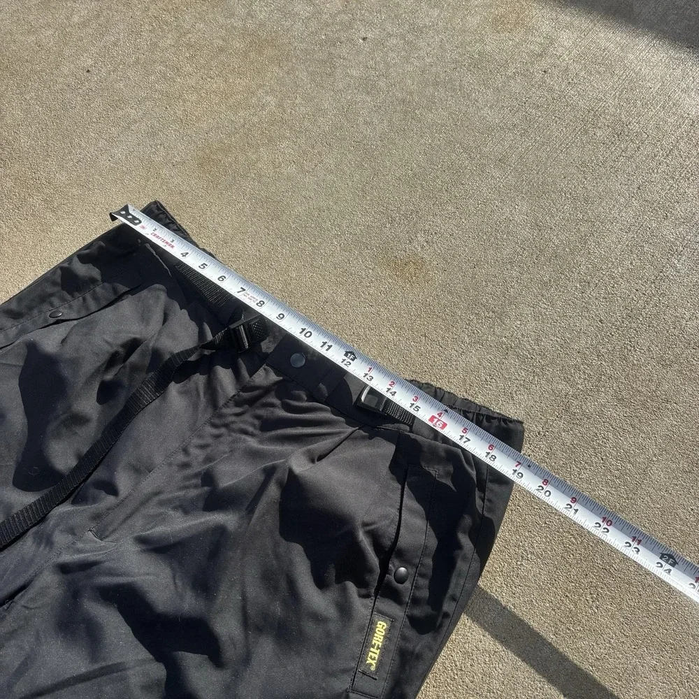 Sun Mountain Rain Pants Mens‎ XL Black GORE-TEX Elastic Waist Golf Waterproof
